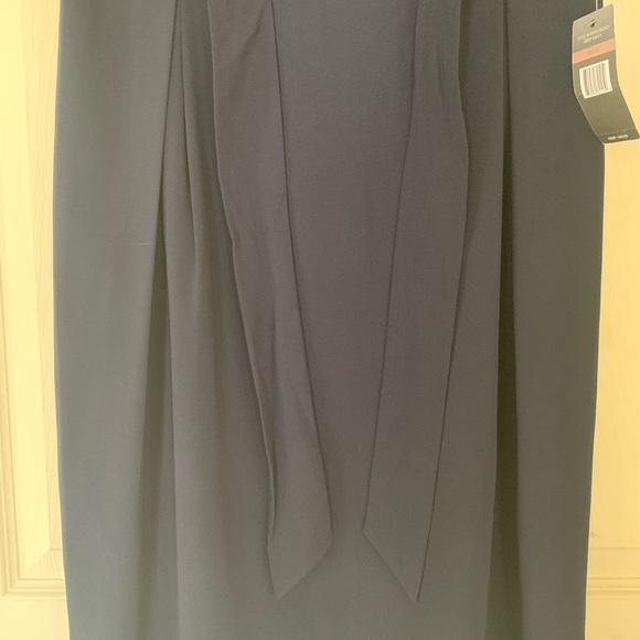 GORGEOUS NAVY DRESS SZ 12 by Sharagano - Picture 6 of 9